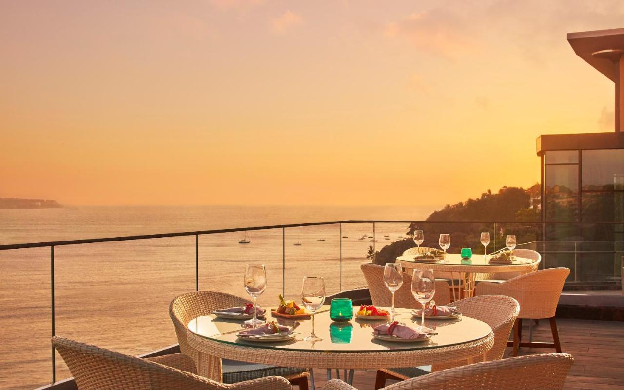Taj Cidade De Goa Horizon, Goa Panaji Exterior foto Sunset at the hotel