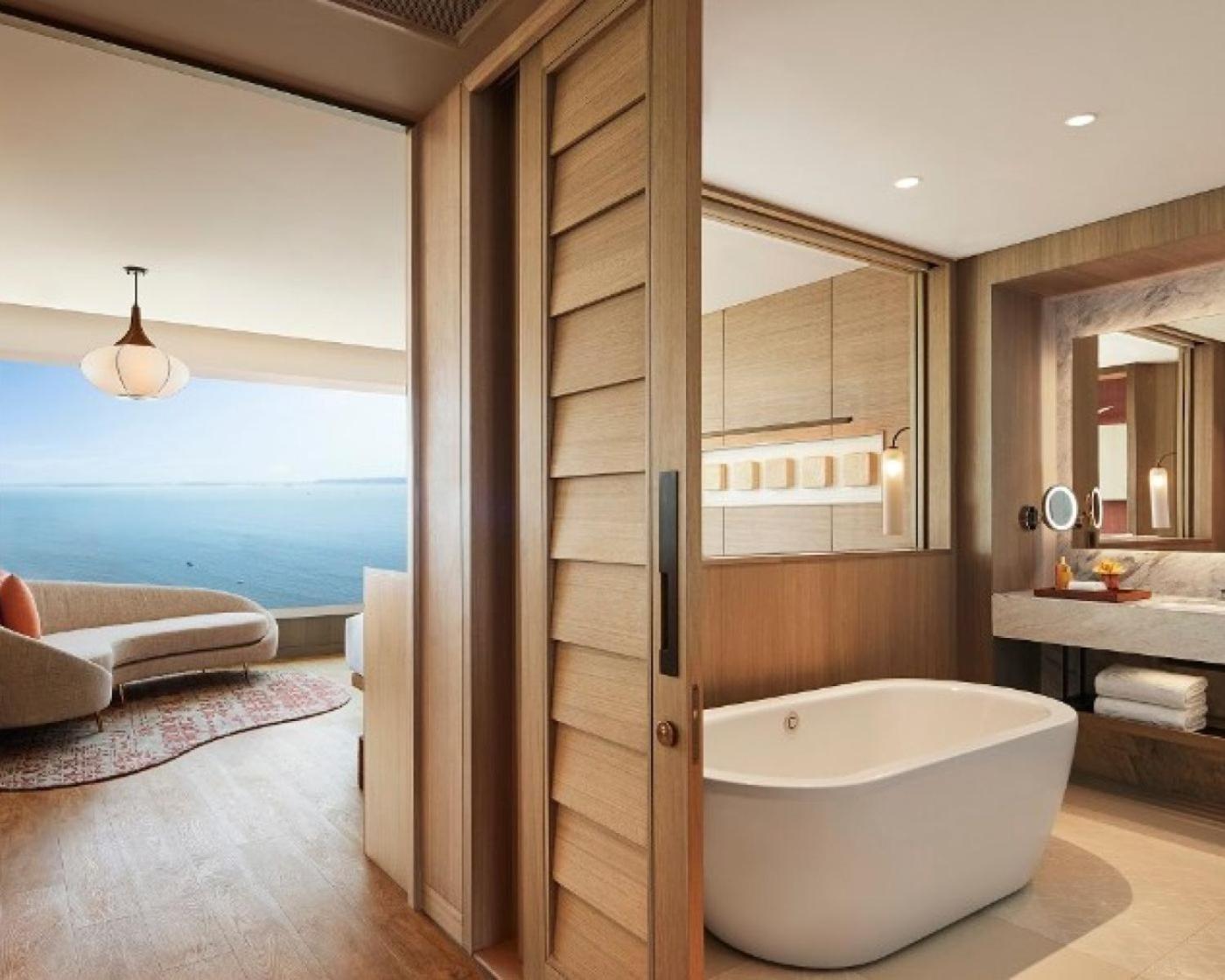 Taj Cidade De Goa Horizon, Goa Panaji Exterior foto A bathroom at the hotel